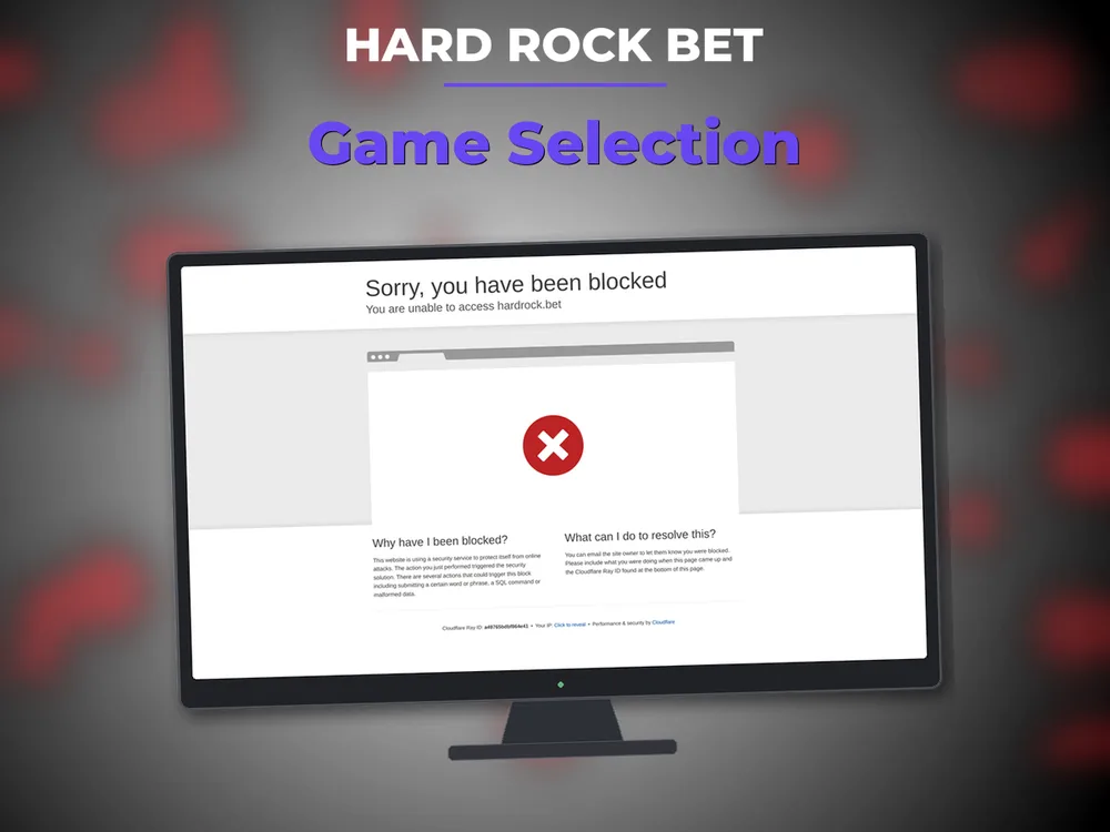 Hard Rock Bet - Game Selection